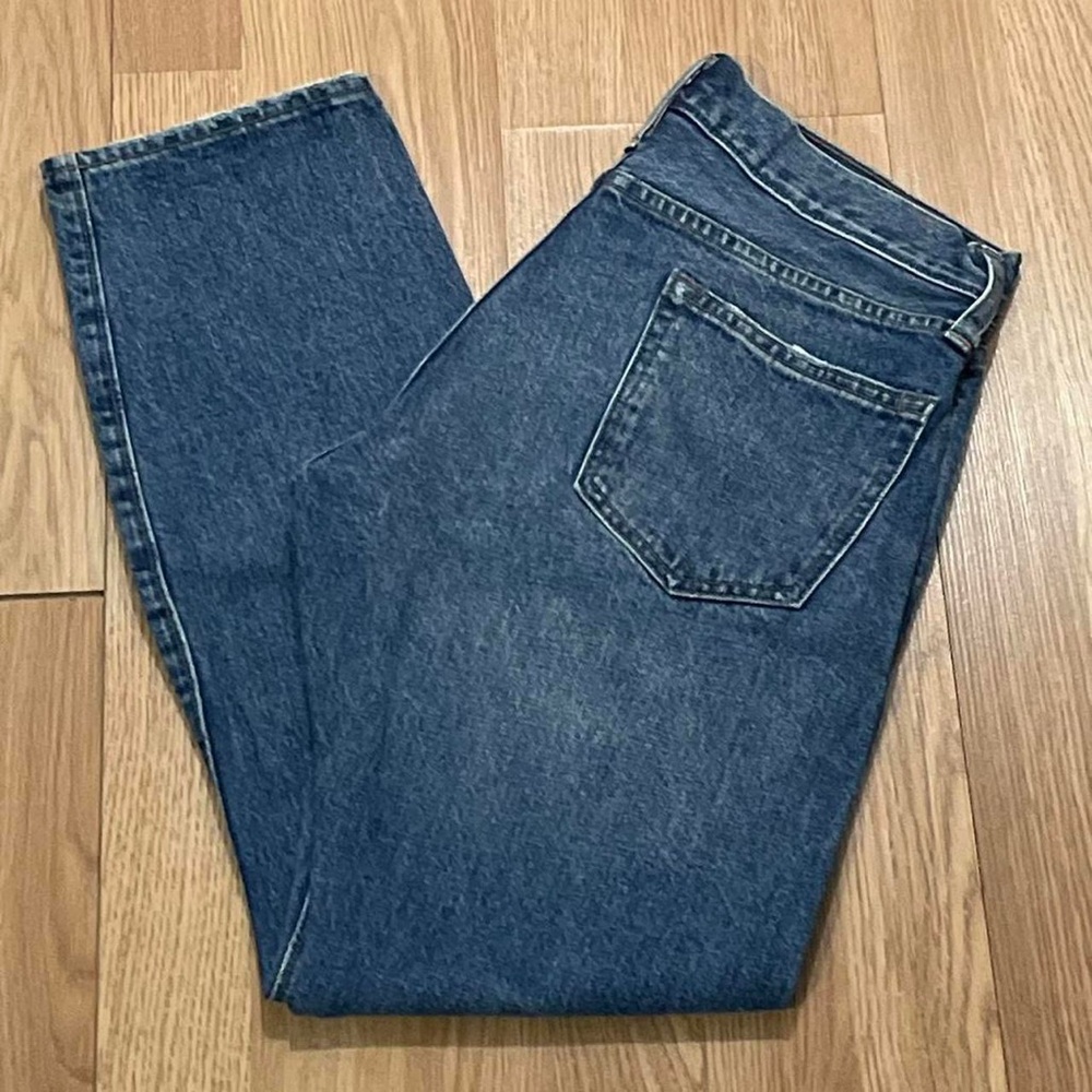 J.CREW Mens 30x30 (30x29) 484 Slim Tapered Jeans Medium Blue Denim Classic